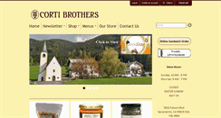 Desktop Screenshot of cortibrothers.com